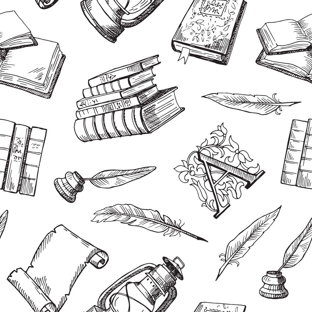 طرح یا تصویر عناصر تئاتر به صورت نقاشی دستی