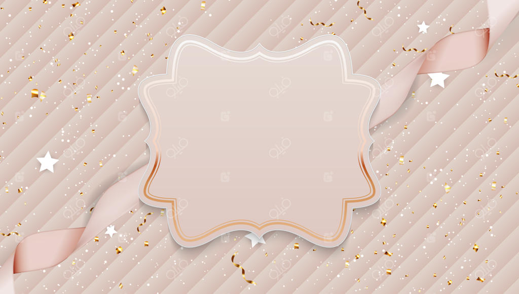 قاب خالی و روبان واقعی.