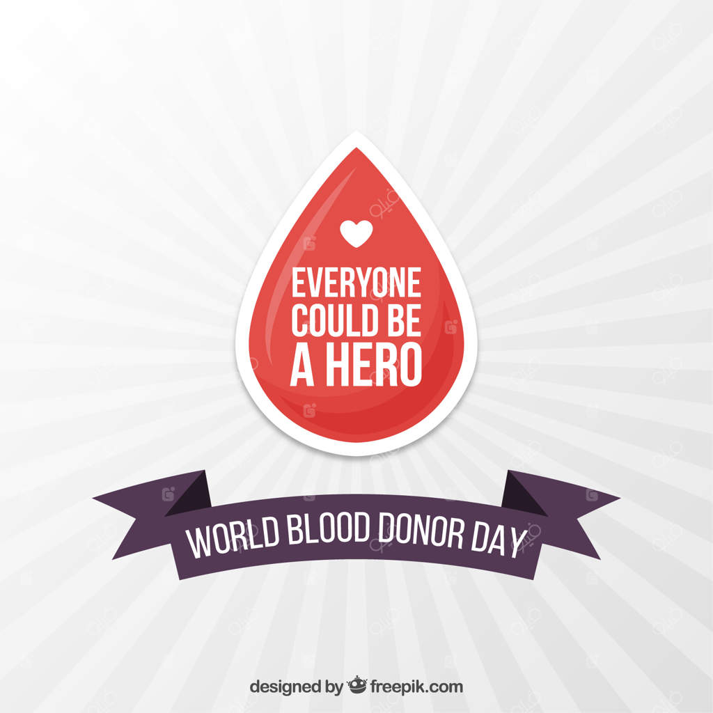 زمینه قطرات خون