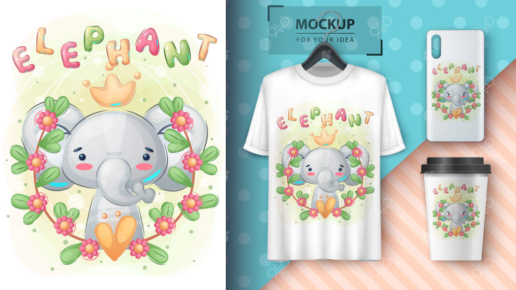 پوستر و محصولات تجاری فیل پرنسس