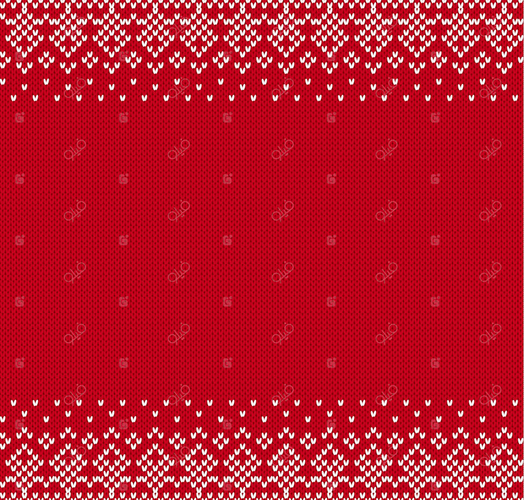 زمینه بافتنی هندسی با جا برای متن: پترن بافتنی برای پلیور