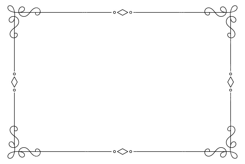 المان گرافیکی قاب تزیینی نفیس با طرح گل‌دار مناسبتی