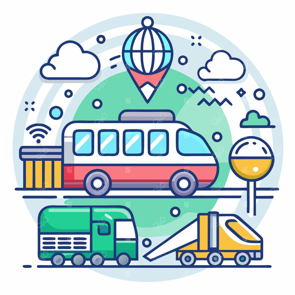 وکتور دودل حمل و نقل