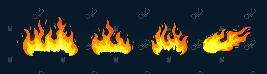 مجموعه‌ای از آتش‌های متنوع