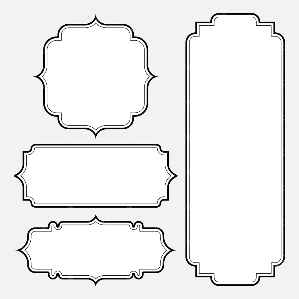 ظرافت وینتج؛ مجموعه چهارم برچسب‌های خالی و باکیفیت فری‌پیک برای طراحی‌های خلاقانه