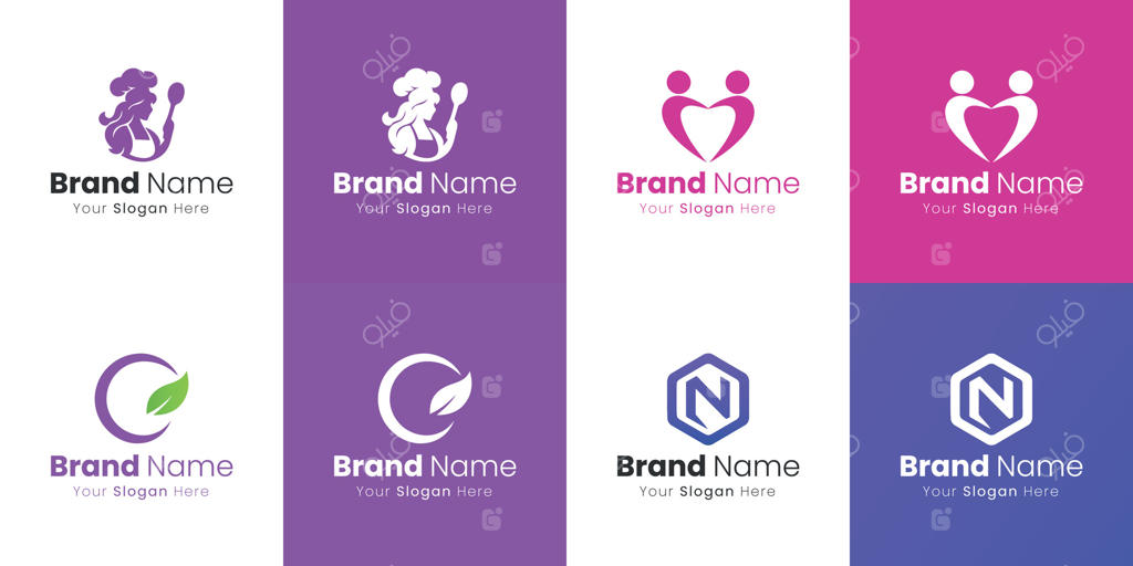 طراحی لوگوی هویت برند حرفه‌ای برای کسب‌وکارها و استارتاپ‌های مدرن