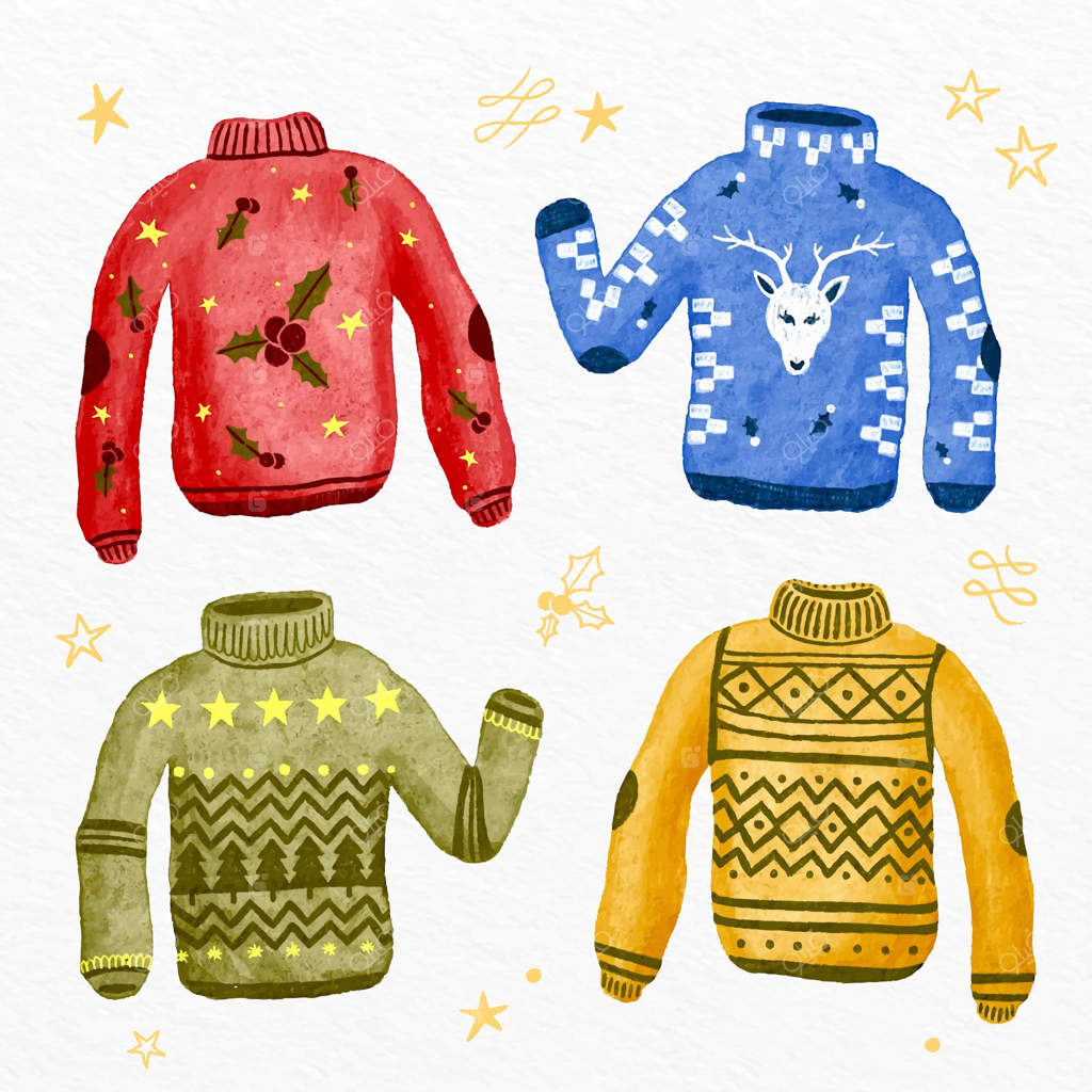 مجموعه ژاکت‌های زشت با طراحی دستی