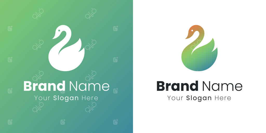 طراحی لوگوی قو برای هویت برند و راهکارهای مدرن ارتباط بصری