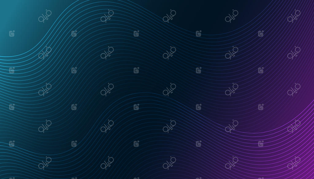 پس‌زمینه انتزاعی خطوط و ذرات تکنولوژی