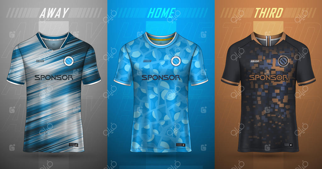 مجموعه‌ای ویژه از پیراهن‌های فوتبالی