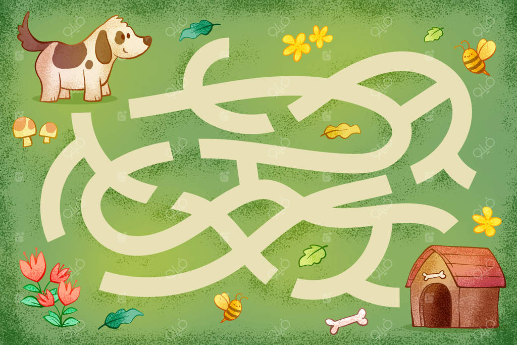 تصویرسازی بازی کودکانه دستی