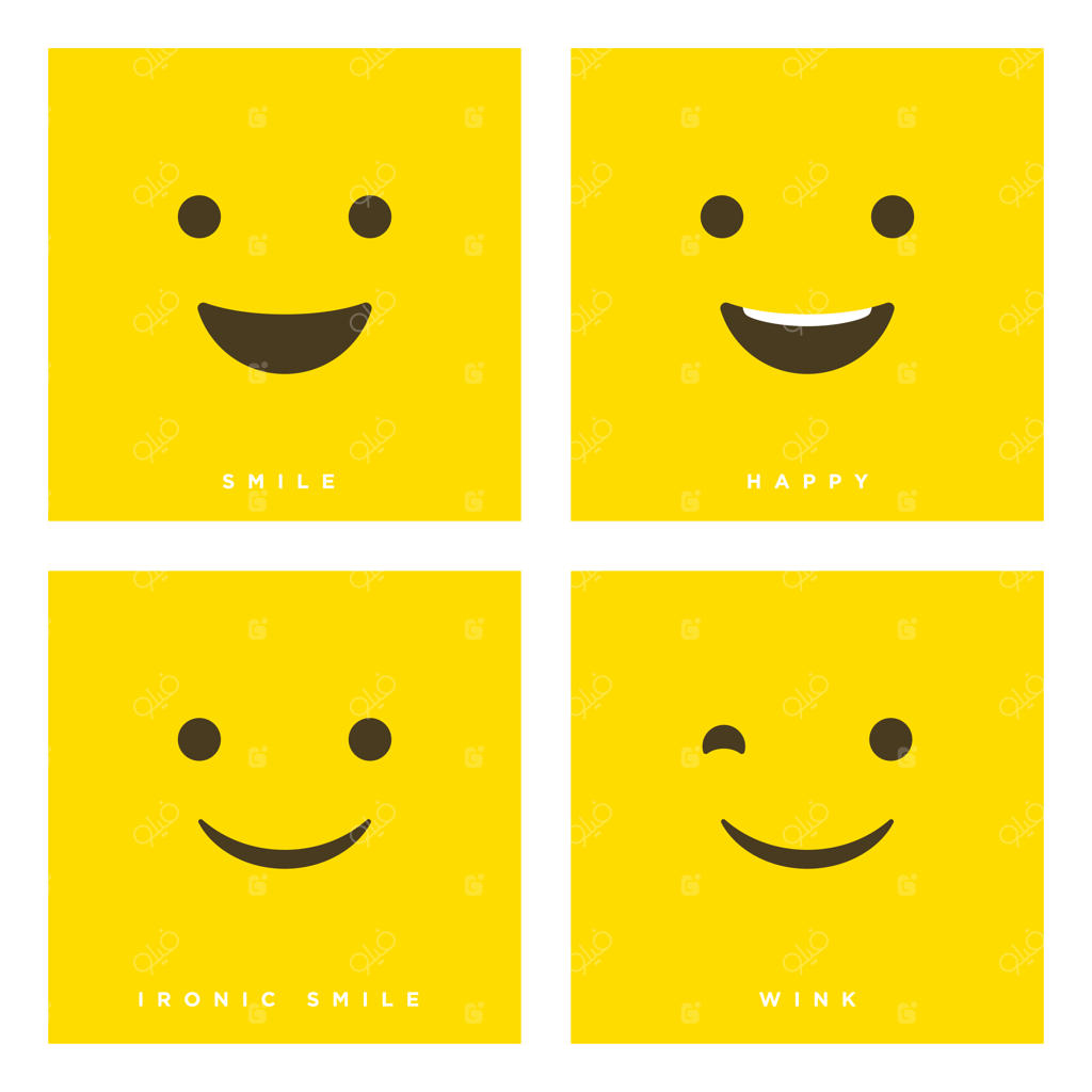 مجموعه‌ای از کارتون‌های وکتوری با کیفیت بالا