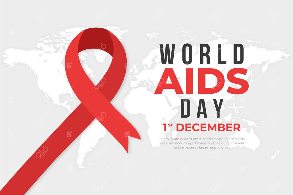 والپیپر روز جهانی ایدز با طراحی خلاقانه