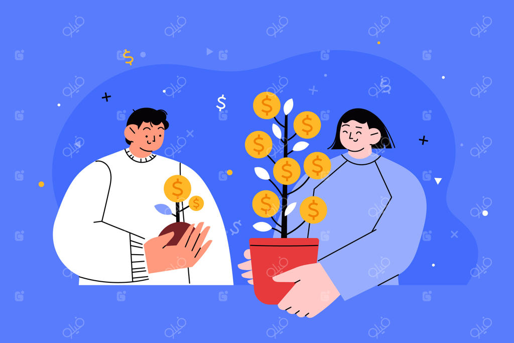 مفهوم سرمایه‌گذاری با طراحی دستی