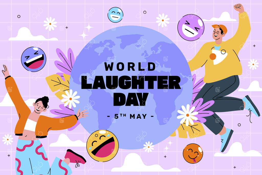 پس‌زمینه روز جهانی خنده