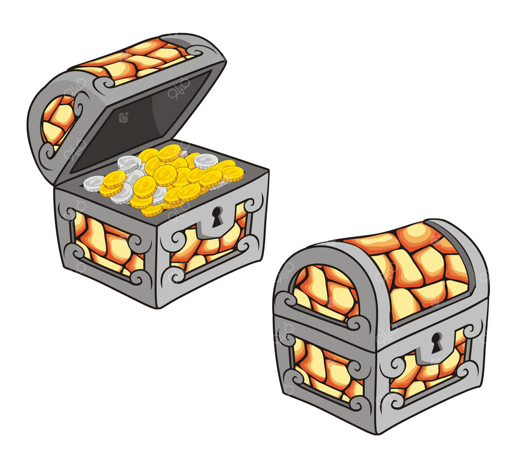 تصویرسازی صندوق گنج