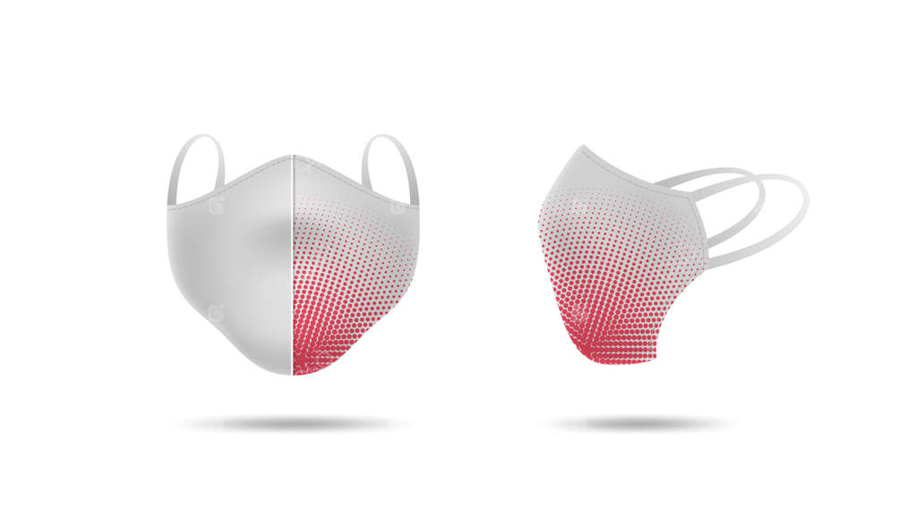 ماسک صورت پارچه‌ای واقعی‌نما