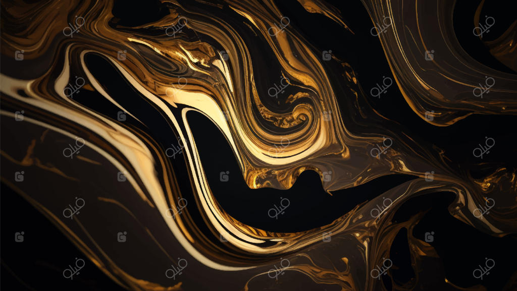 طرح بافت مرمر مشکی و طلایی لوکس - طراحی بافت مرمری پانورامیک وکتور