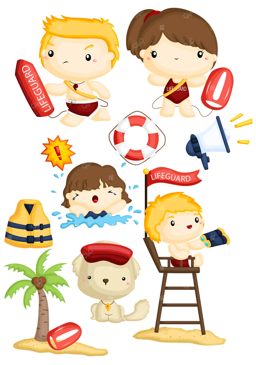 مجموعه تصاویر نجات‌غریق