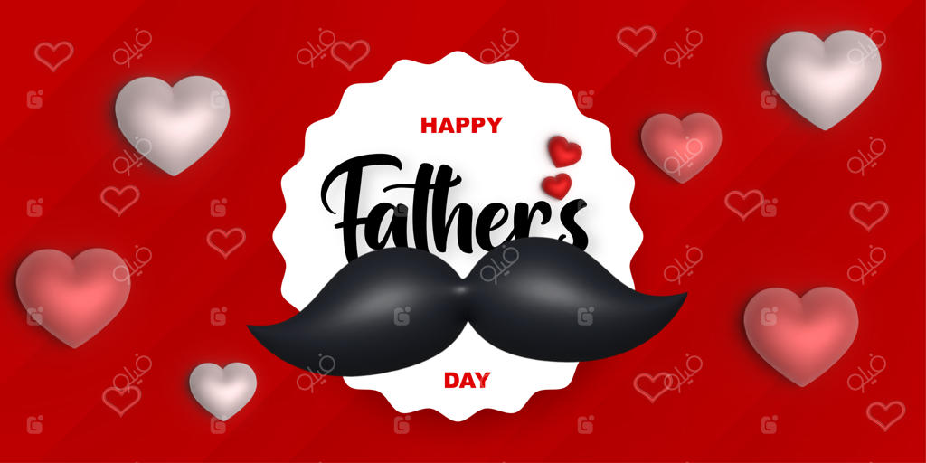 طراحی پس‌زمینه بانر روز پدر زیبا برای فروش – پست شبکه اجتماعی با وکتور رایگان