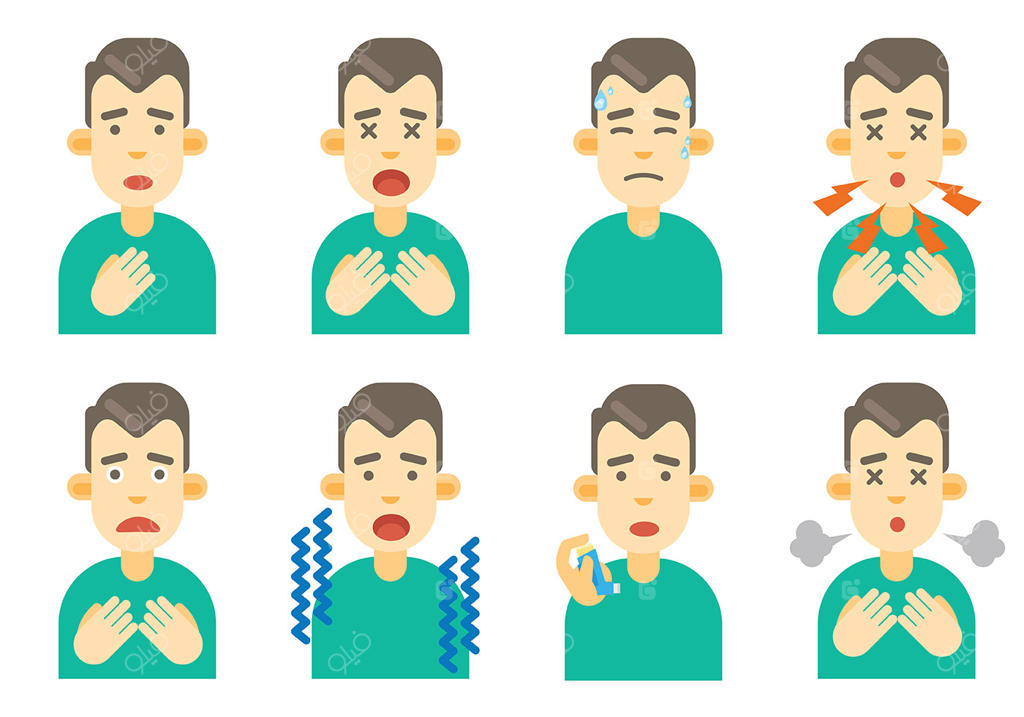 آیکون‌های وکتور رایگان آسم