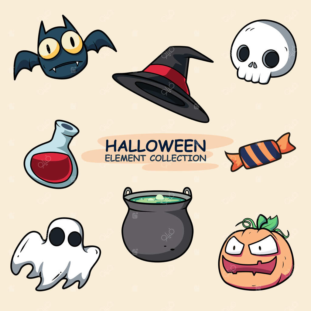 مجموعه عناصر هالووین