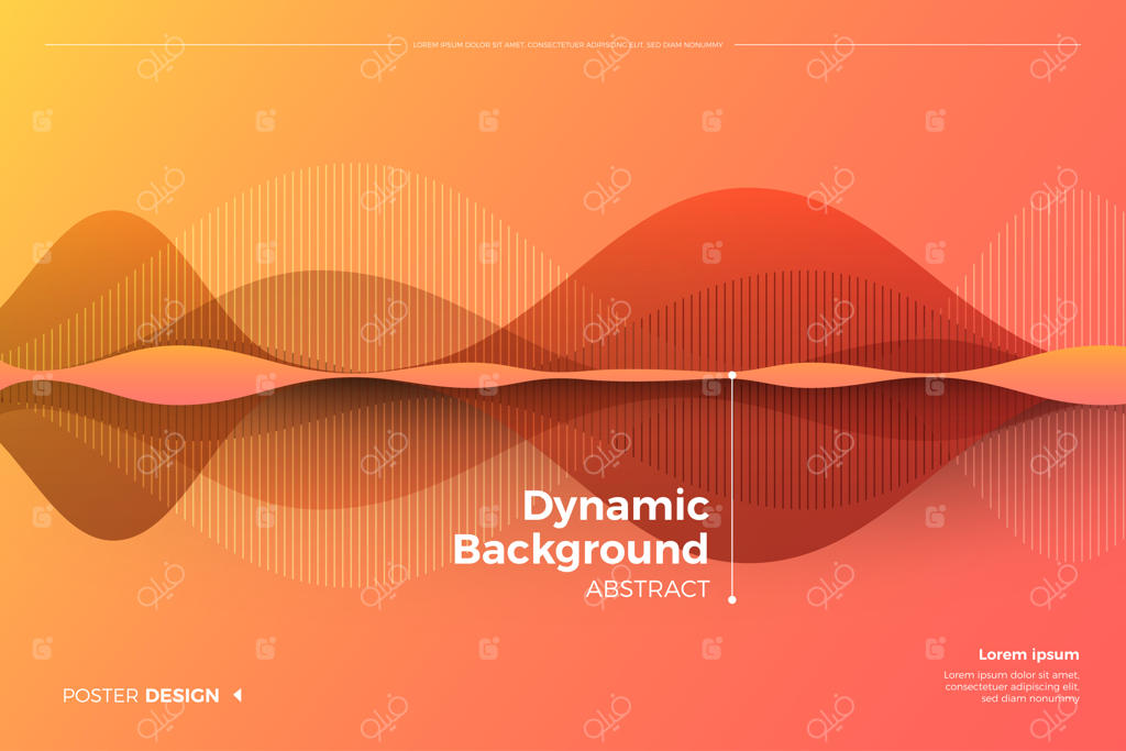 پس‌زمینه‌ی پویا و انتزاعی
