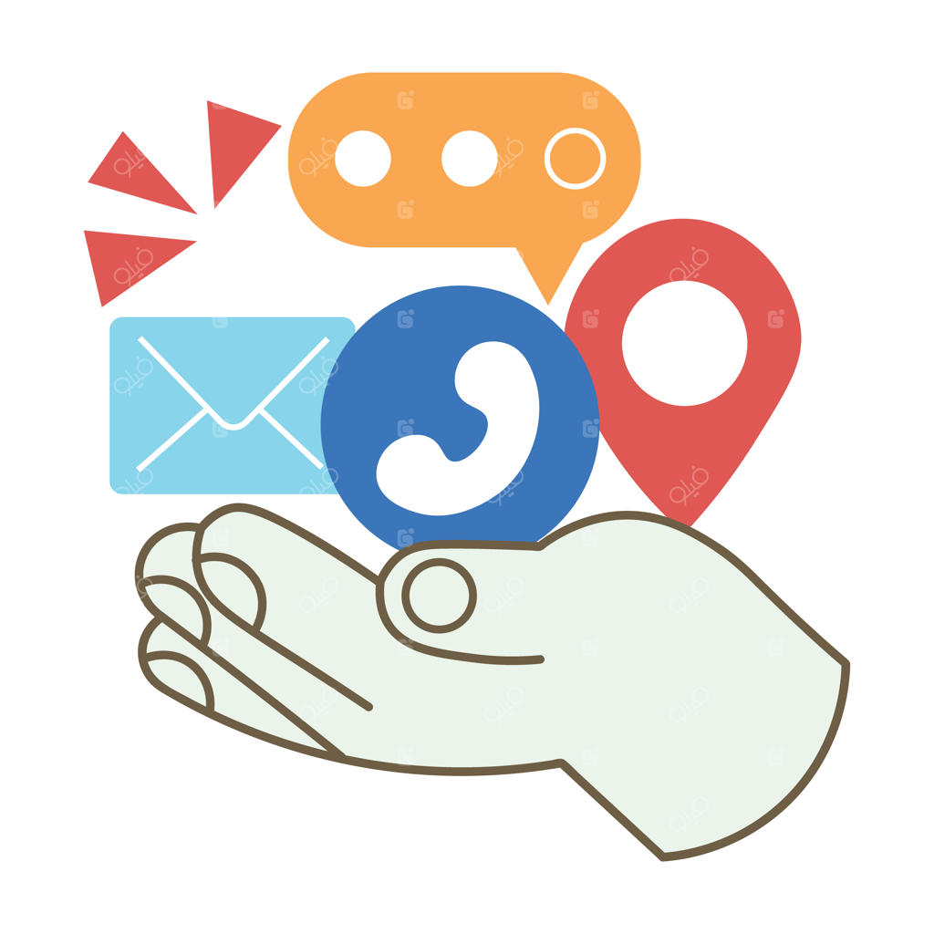 وکتور خدمات پشتیبانی آنلاین و خط راهنمای مشتریان، نگهداری محصولات دیجیتال و تماس سلف‌سرویس