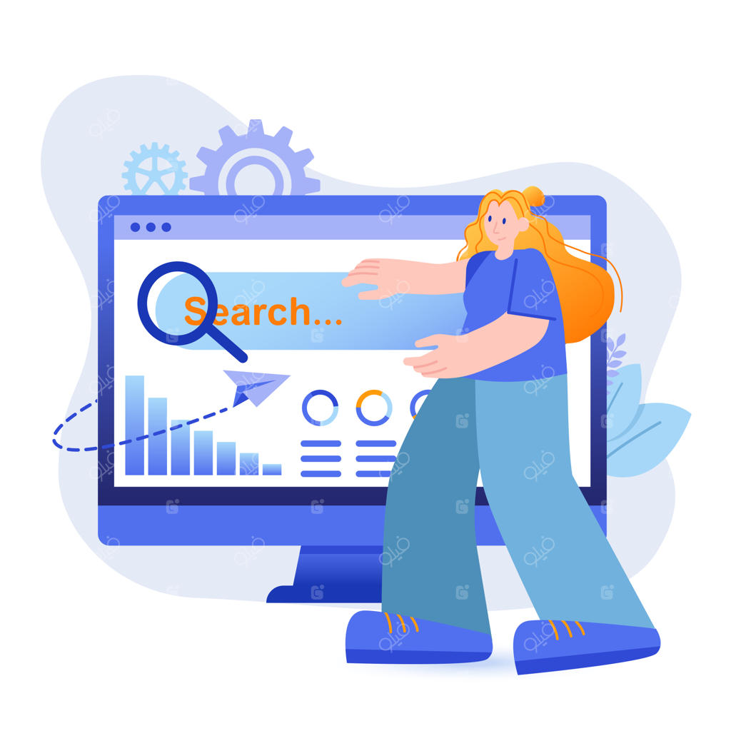 تصویرسازی نمای ساختمان بانک به سبک تخت