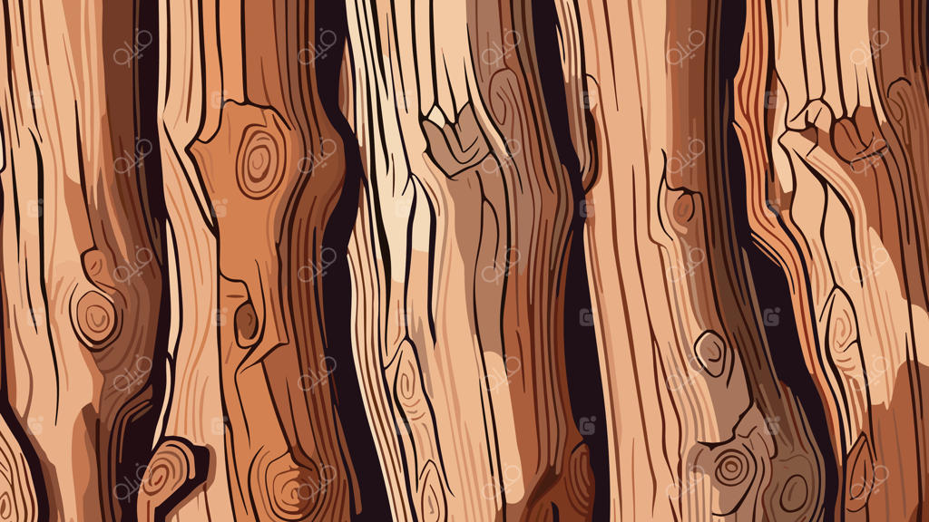 پس‌زمینه بافت چوب با الگوها و رگه‌های طبیعی. تصویر با کیفیت بالا برای طراحی، چاپ، وب و پروژه‌های هنری.