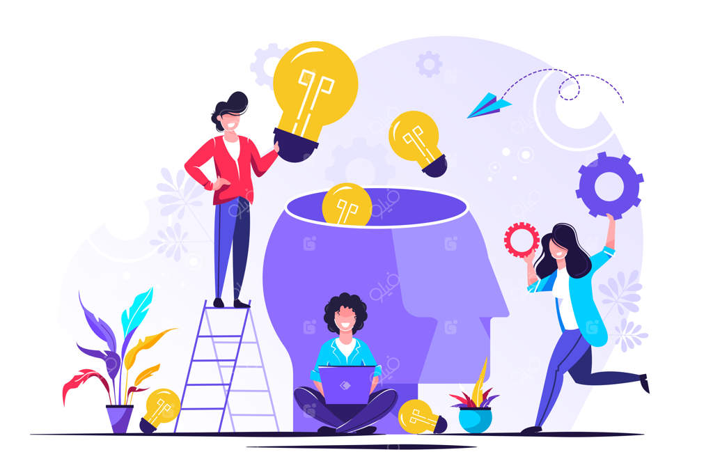 متافور تیم: افراد و اتصال قطعات پازل.