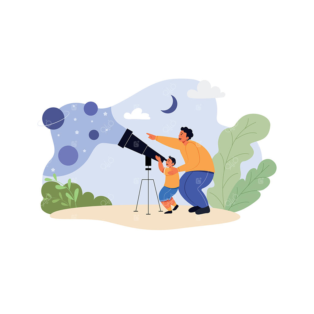 تصویرسازی وکتور روز پدر مبارک