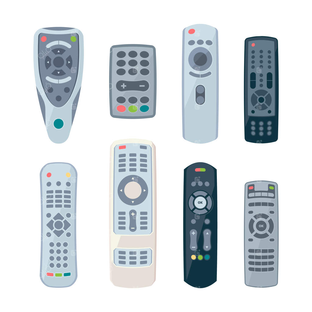 کنترل‌ از راه دور برای تلویزیون و اقلام الکترونیکی خانه هوشمند با طراحی کارتونی و تکنیک‌های متنوع