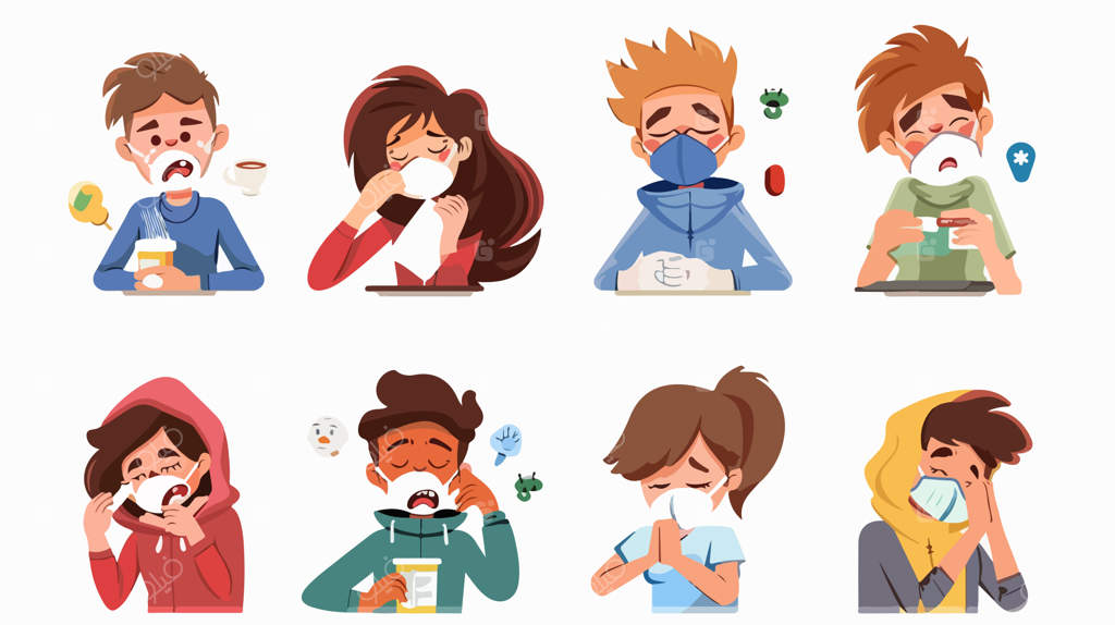 مجموعه‌ای از افرادی که علائم بیماری و ناراحتی دارند