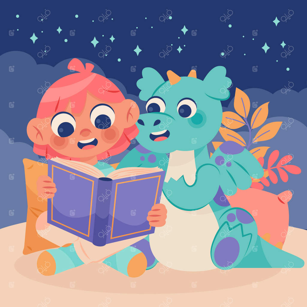 تصویرگری داستان‌های خواب با طراحی دست