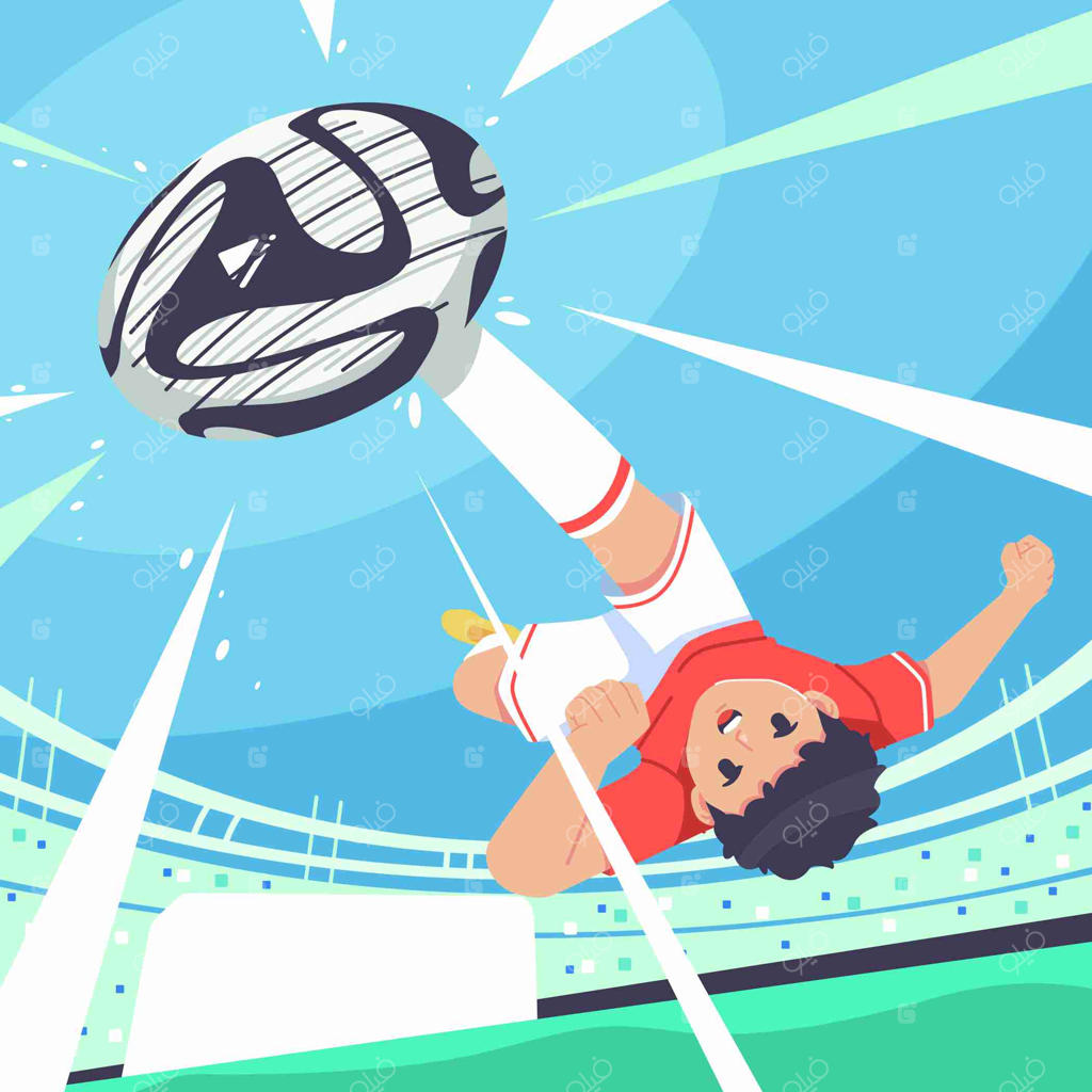 تصویر پس‌زمینه پسر و توپ فوتبال