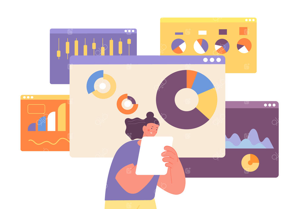 تحلیل داده‌ها و آمار در نمودارها و تحقیق مالی: بررسی سیستم‌های دیجیتال و توسعه مالی برای زنان