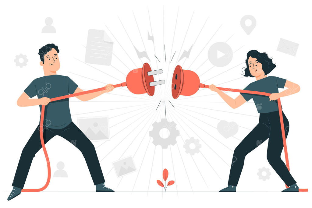 تصویرسازی مفهوم آفلاین