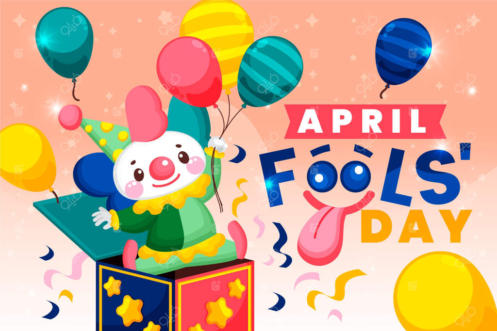 طرح دستی برای روز دروغ آوریل