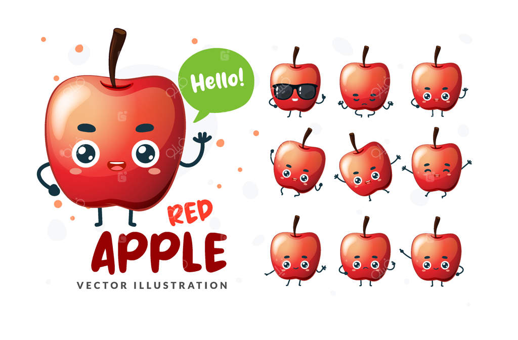 ست تصاویر کارتونی لیچی - بخش ۱