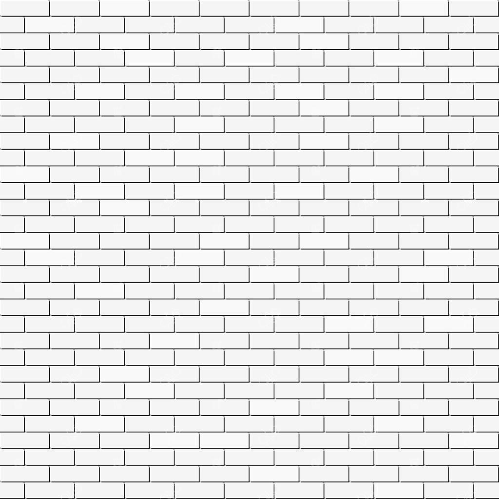 پس‌زمینه آجری سفید؛ الگوی انتزاعی بدون درز