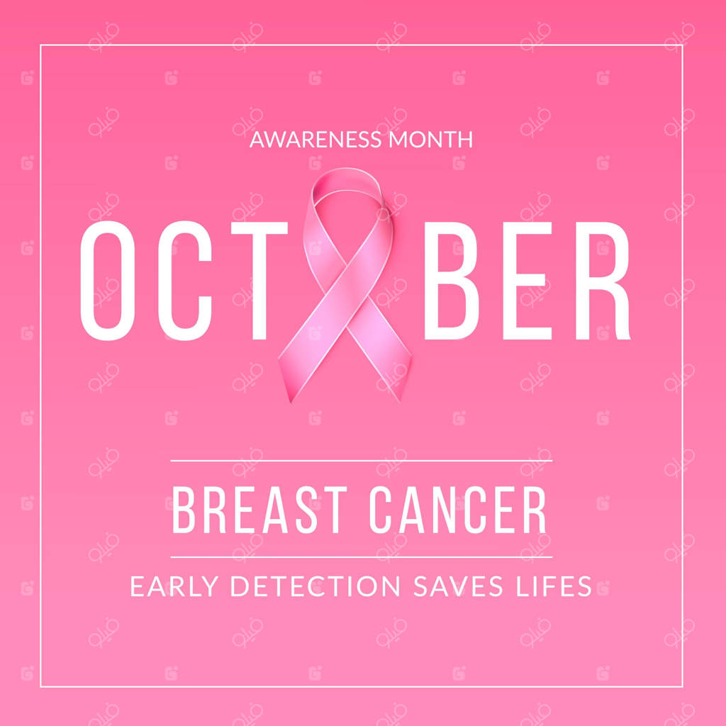 مفهوم ماه آگاهی‌بخشی به سرطان سینه