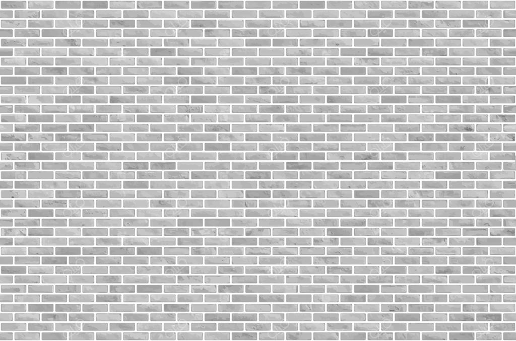 زمینه پترن یکنواخت دیوار آجری سفید و خاکستری