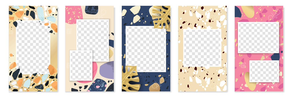 قاب‌های داستان‌های شبکه‌های اجتماعی با طرح ترازو.