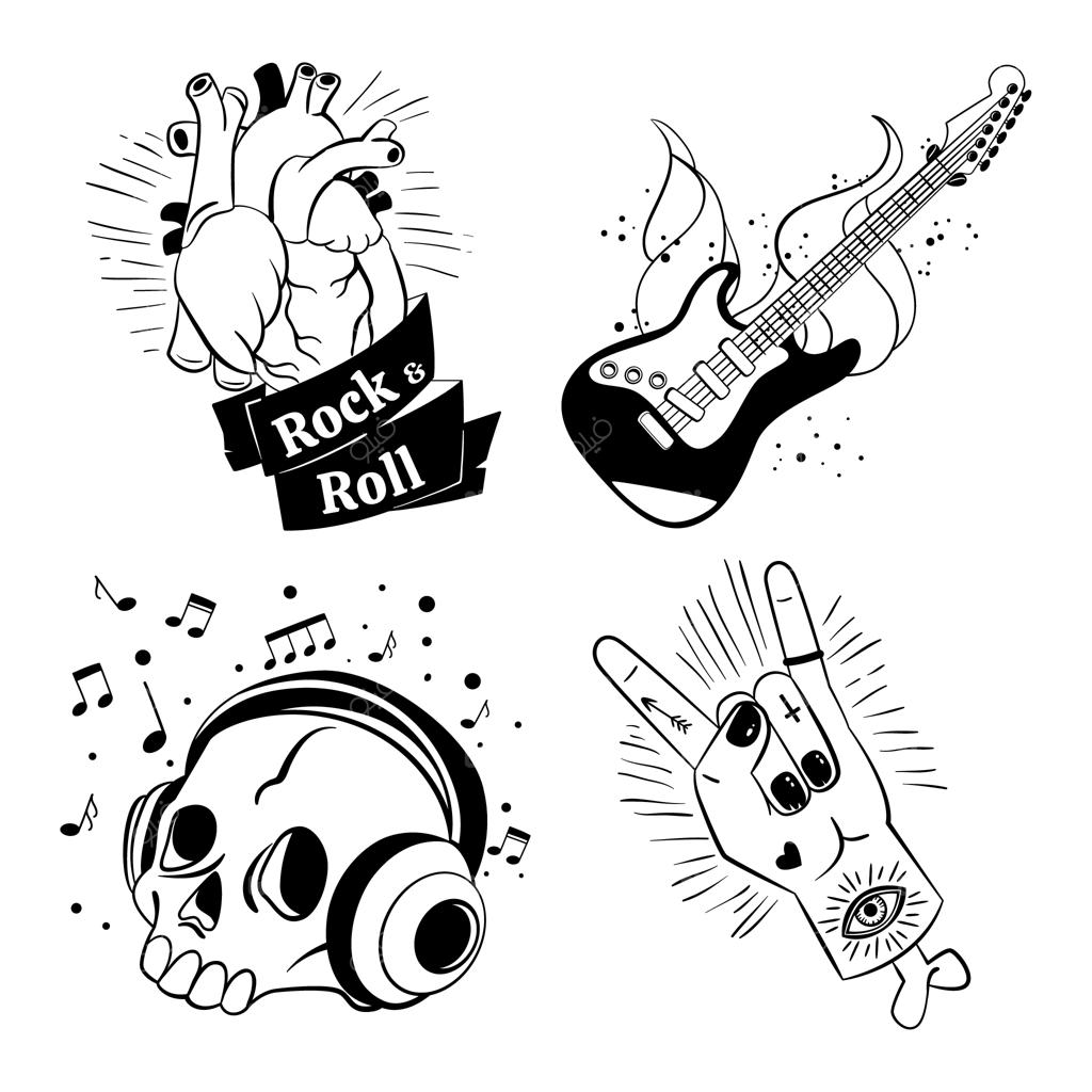 برچسب‌های رازآلود راک اند رول تاریک