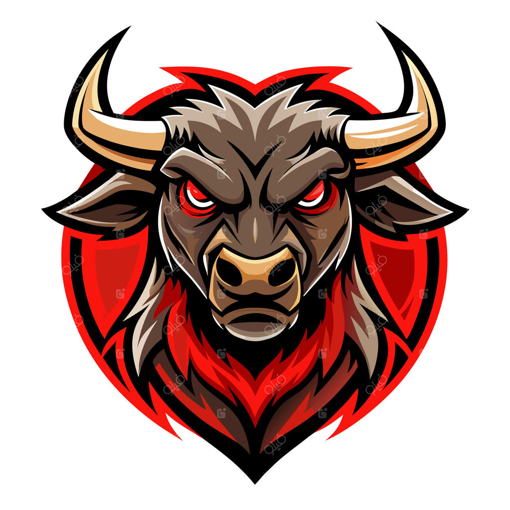 تصویری چشم‌نواز از یک گاو نر: تمرکز بر قدرت و استقامت. نگاه نافذ و فرم قدرتمند گاو حس مقاومت و تسلط را برمی‌انگیزد.