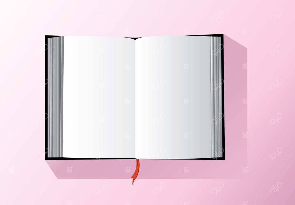 تصویر کتاب خالی