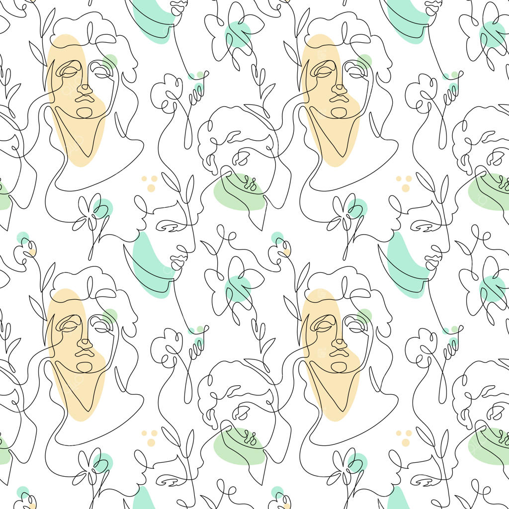 پس‌زمینه پترن یکپارچه خطی ساده