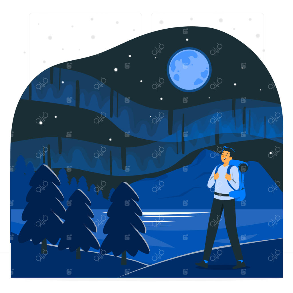 تصویرسازی مفهومی از شفق شمالی