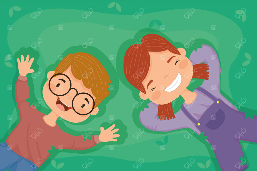 زوج بچه‌های کوچک